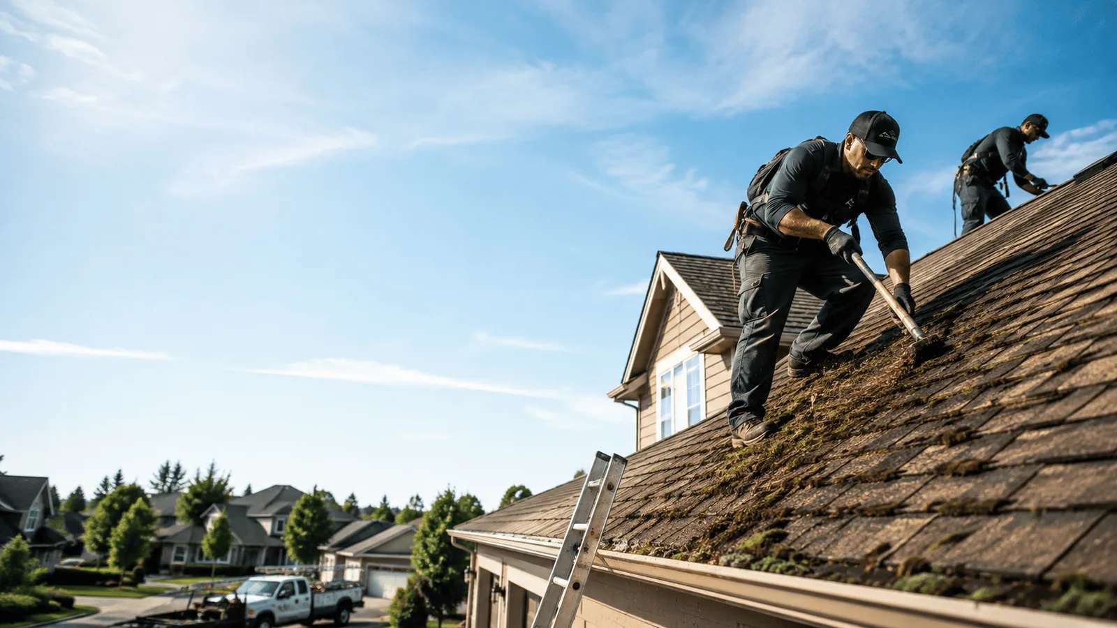 Roof Moss Removal in Springerton, IL near me